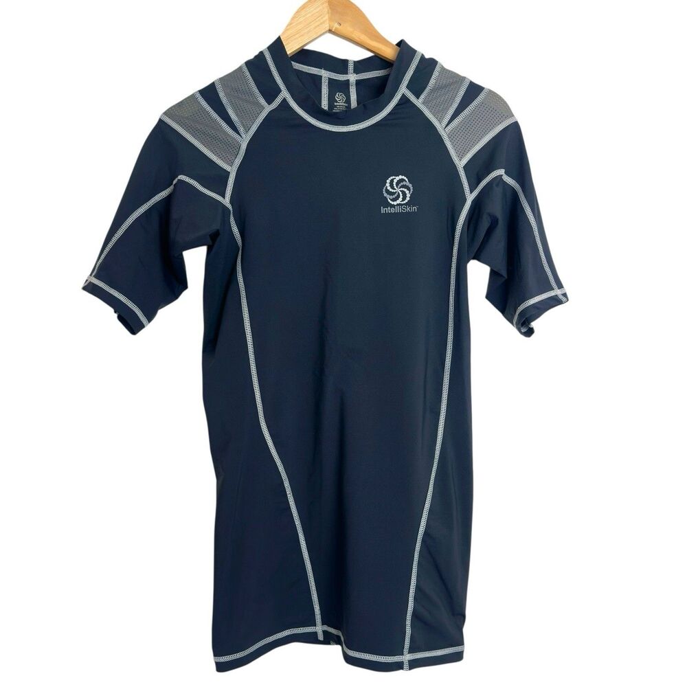 Intelliskin Posture Correction Compression Shirt … - image 1